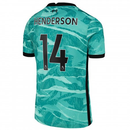 Billiga Fotbollströjor Liverpool Trent Jordan Henderson 14 Borta tröja 2020/21 Kortärmad